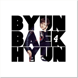 EXO Baekhyun Full Name OT12 Posters and Art